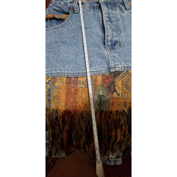 D'Mode classix demin skirt - Picture 4 of 6